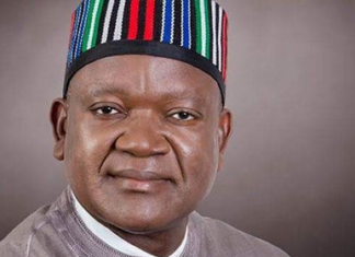 Ortom will not vie for elective position in 2027