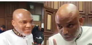Nnamdi Kanu ejected from court for ‘unruly’ conduct as judge delivers judgment