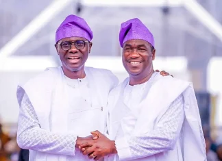 Lagos 2027: Sanwo-Olu endorses deputy Hamzat as preferred successor
