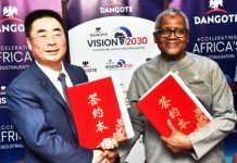 Dangote Cement signs $800 million Itori expansion deal with Sinoma