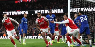 Arsenal Beat Chelsea 2-1 to Maintain Perfect Premier League Record