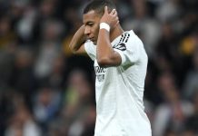 Mbappe Misses Late Penalty as Real Madrid Lose 1-0 to Real Betis